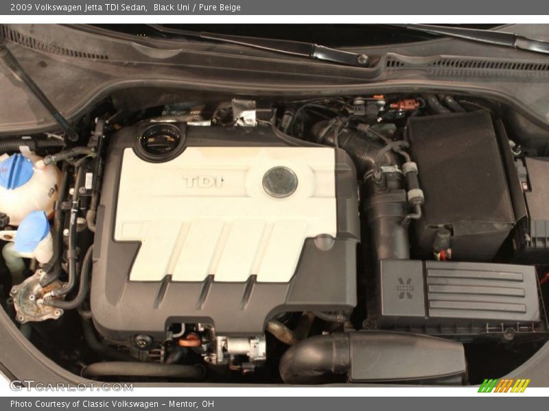  2009 Jetta TDI Sedan Engine - 2.0 Liter TDI  DOHC 16-Valve Turbo-Diesel 4 Cylinder