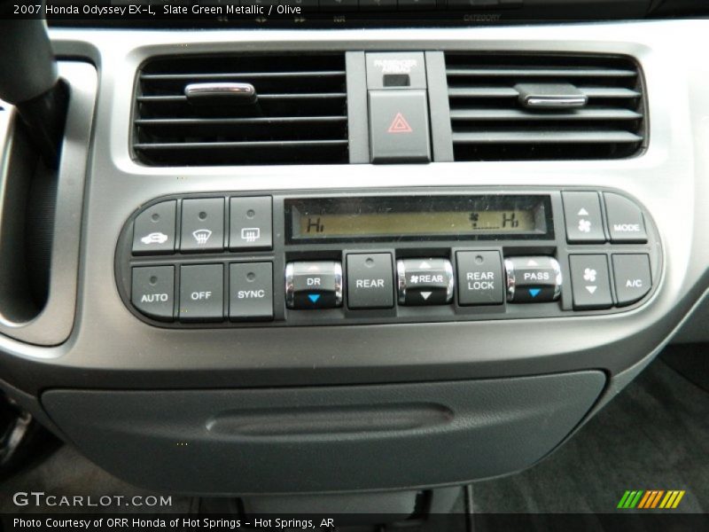 Slate Green Metallic / Olive 2007 Honda Odyssey EX-L