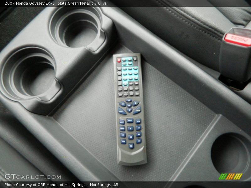 Slate Green Metallic / Olive 2007 Honda Odyssey EX-L