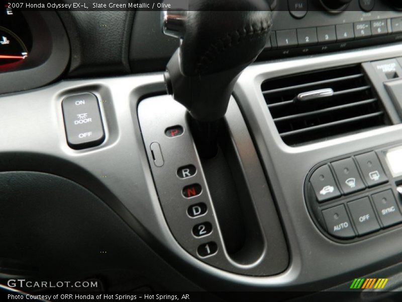 Slate Green Metallic / Olive 2007 Honda Odyssey EX-L