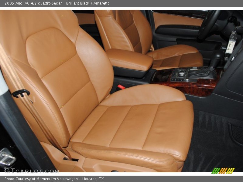 Brilliant Black / Amaretto 2005 Audi A6 4.2 quattro Sedan