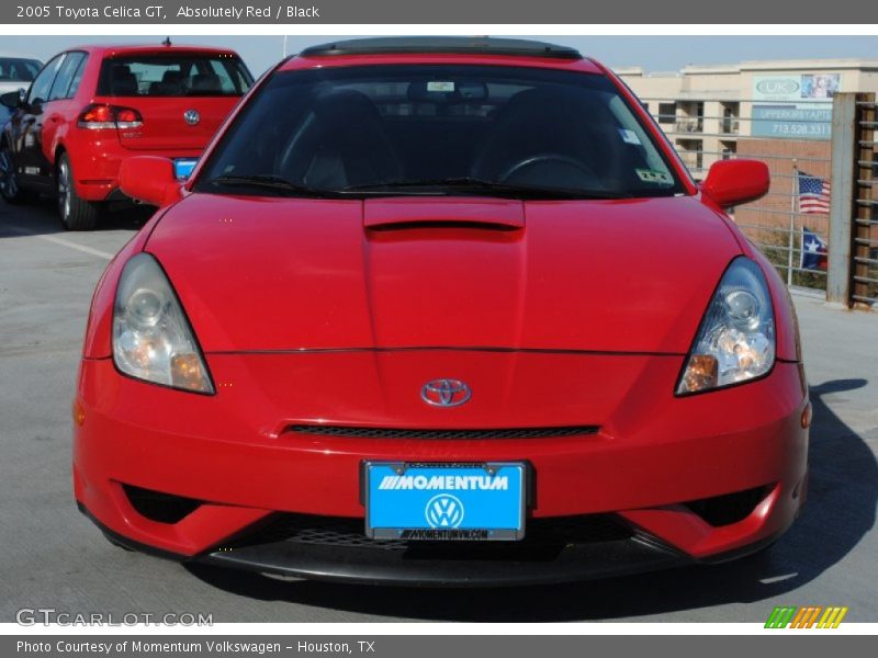 Absolutely Red / Black 2005 Toyota Celica GT