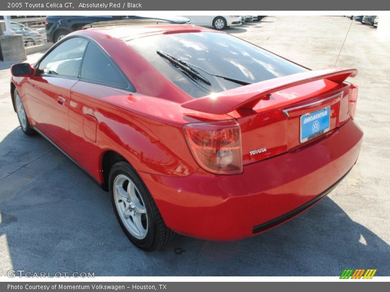 Absolutely Red / Black 2005 Toyota Celica GT