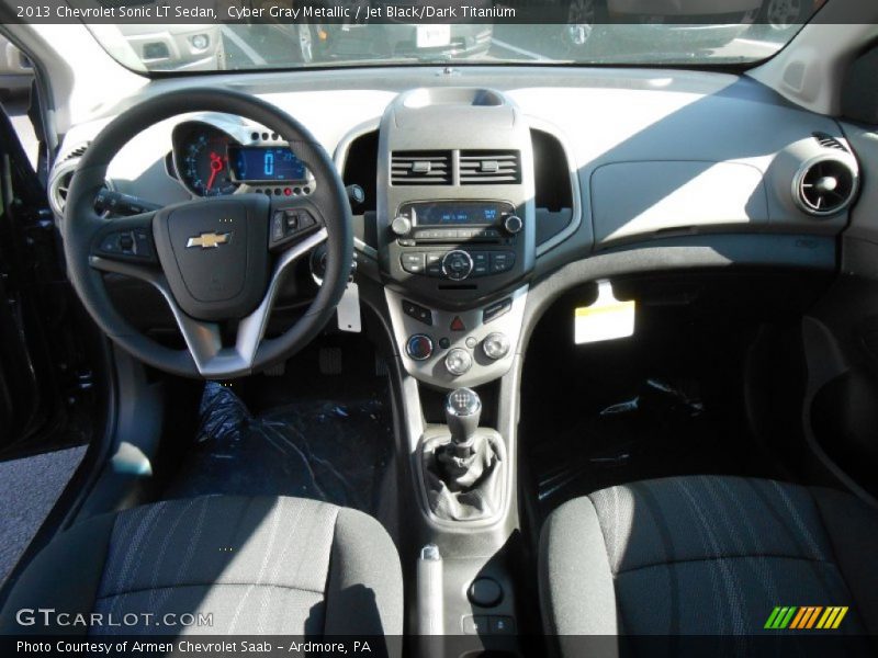 Dashboard of 2013 Sonic LT Sedan