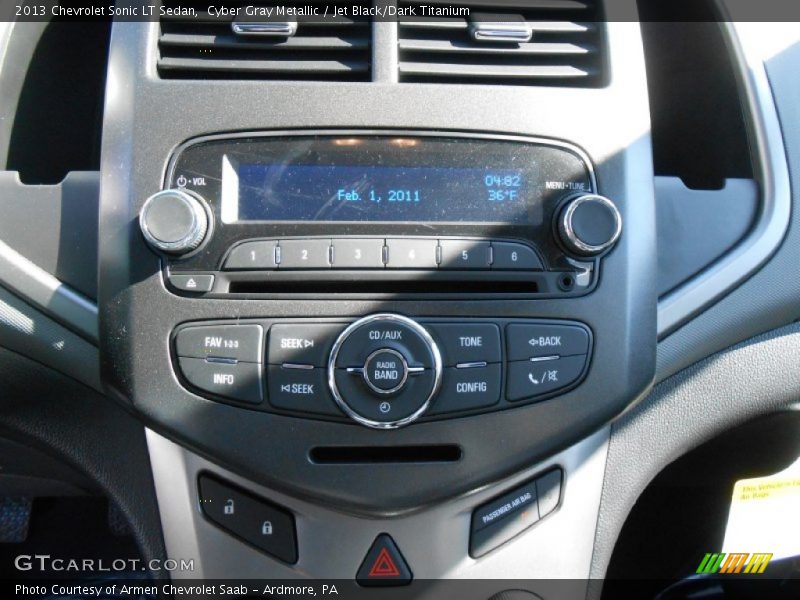Controls of 2013 Sonic LT Sedan