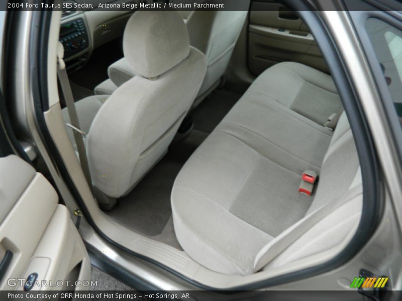 Rear Seat of 2004 Taurus SES Sedan