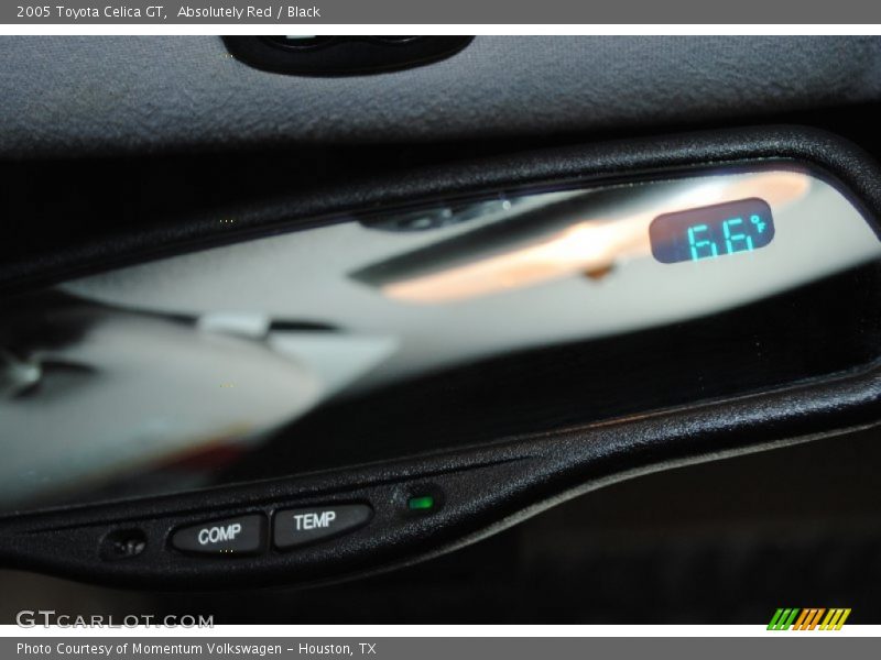 Absolutely Red / Black 2005 Toyota Celica GT