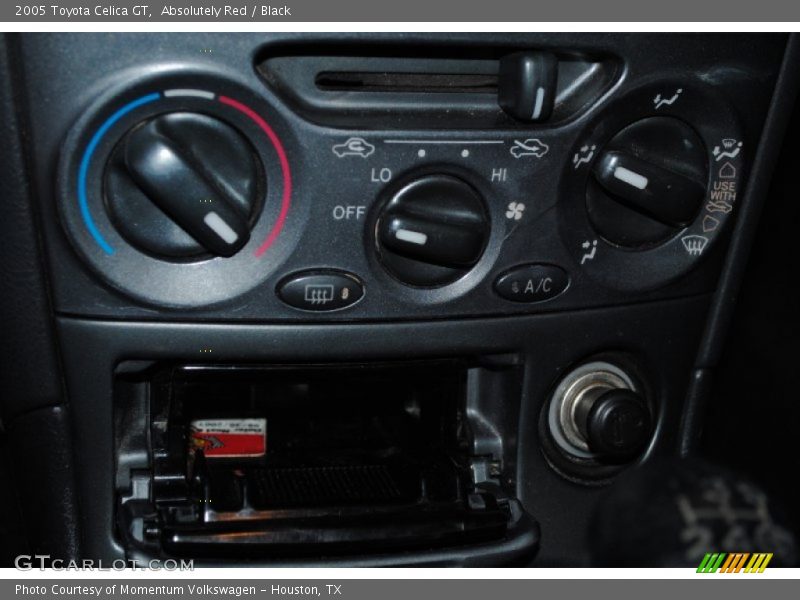 Absolutely Red / Black 2005 Toyota Celica GT