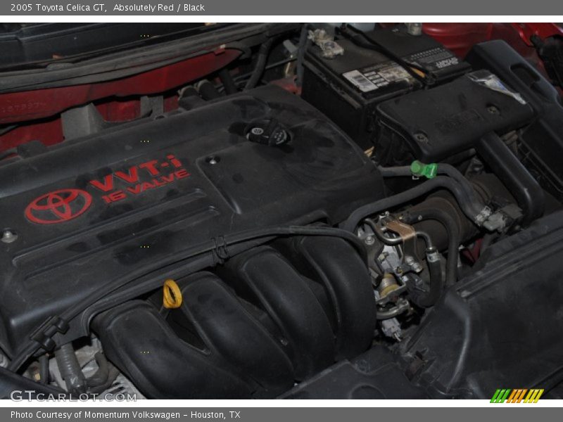 Absolutely Red / Black 2005 Toyota Celica GT