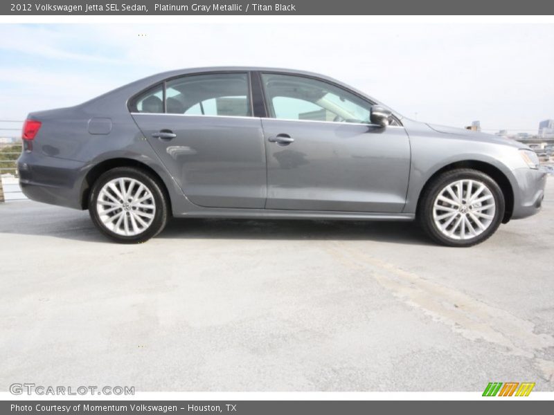 Platinum Gray Metallic / Titan Black 2012 Volkswagen Jetta SEL Sedan
