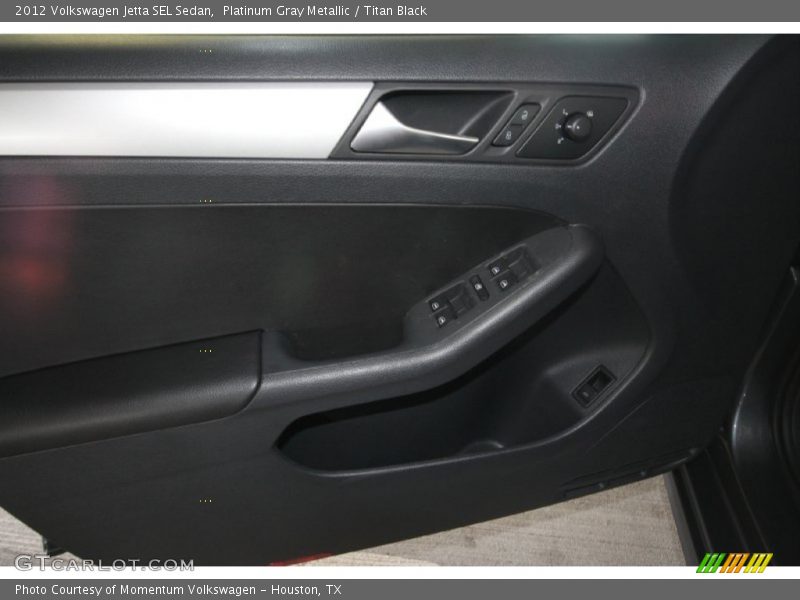 Platinum Gray Metallic / Titan Black 2012 Volkswagen Jetta SEL Sedan