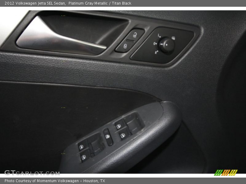 Platinum Gray Metallic / Titan Black 2012 Volkswagen Jetta SEL Sedan