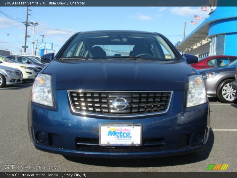Blue Onyx / Charcoal 2009 Nissan Sentra 2.0