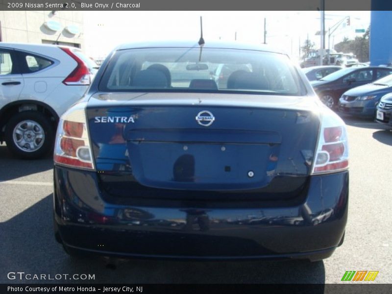 Blue Onyx / Charcoal 2009 Nissan Sentra 2.0