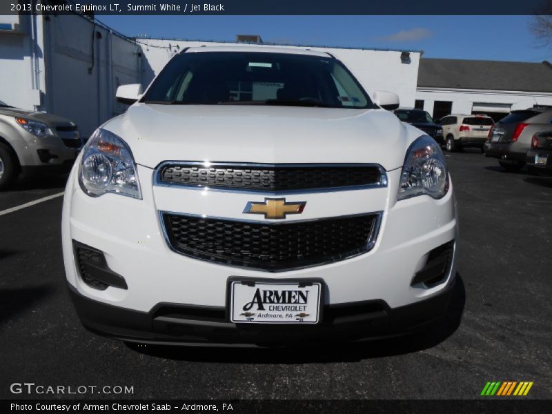 Summit White / Jet Black 2013 Chevrolet Equinox LT