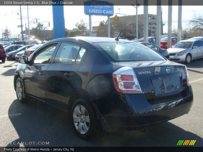 Blue Onyx / Charcoal 2009 Nissan Sentra 2.0