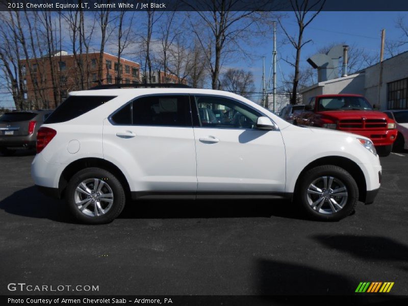 Summit White / Jet Black 2013 Chevrolet Equinox LT