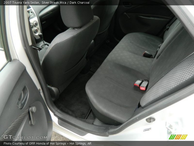 Silver Streak Mica / Dark Charcoal 2007 Toyota Yaris Sedan