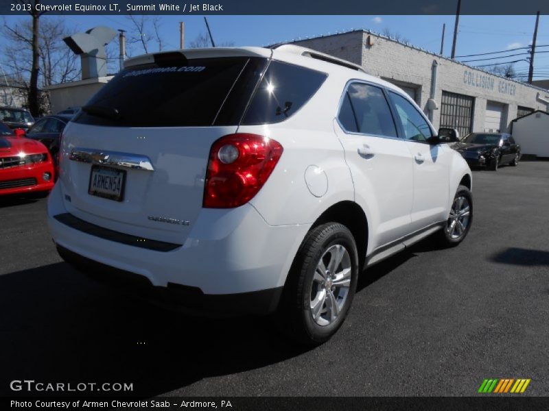 Summit White / Jet Black 2013 Chevrolet Equinox LT