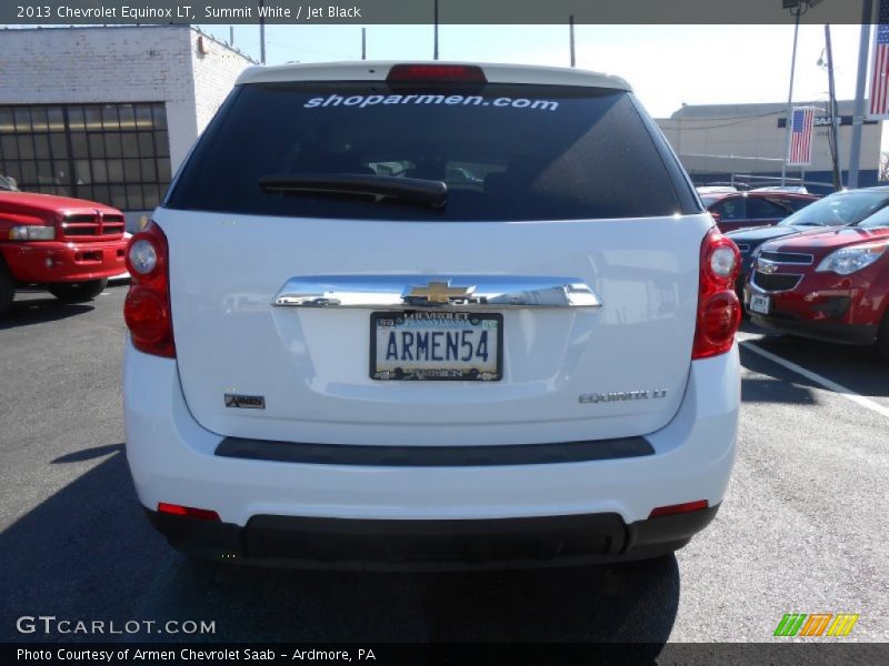 Summit White / Jet Black 2013 Chevrolet Equinox LT