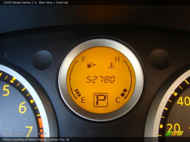 Blue Onyx / Charcoal 2009 Nissan Sentra 2.0