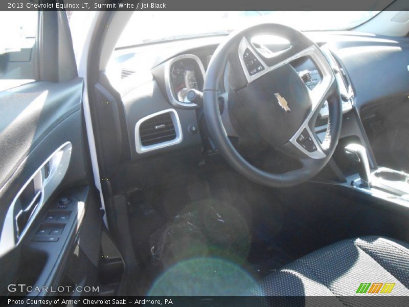 Summit White / Jet Black 2013 Chevrolet Equinox LT