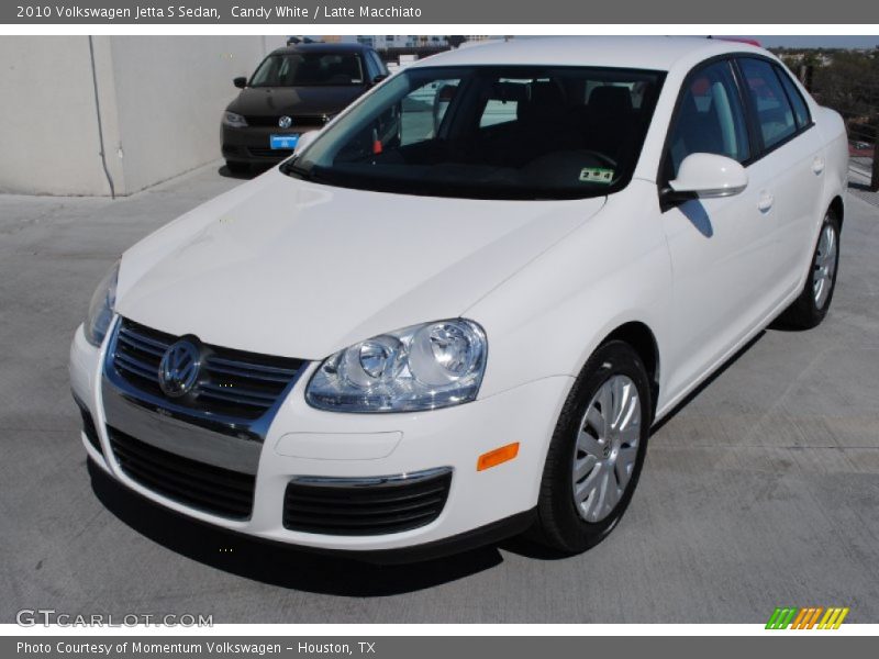 Candy White / Latte Macchiato 2010 Volkswagen Jetta S Sedan