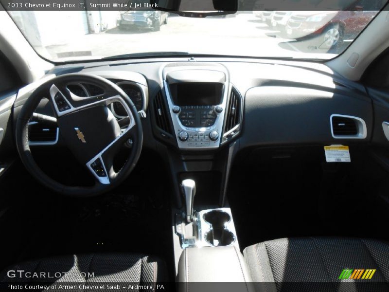 Summit White / Jet Black 2013 Chevrolet Equinox LT