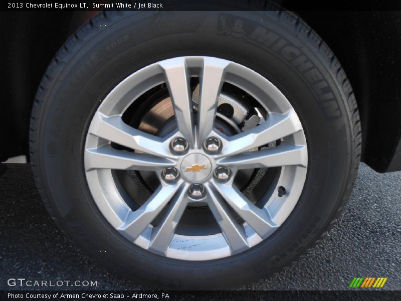 Summit White / Jet Black 2013 Chevrolet Equinox LT