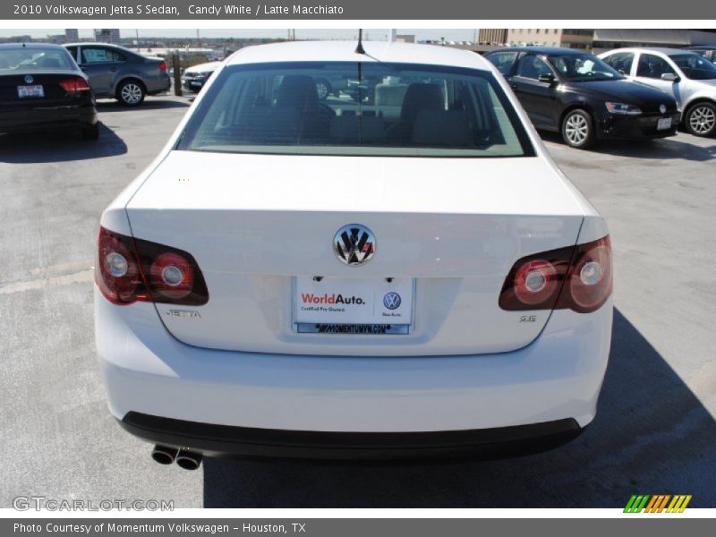 Candy White / Latte Macchiato 2010 Volkswagen Jetta S Sedan