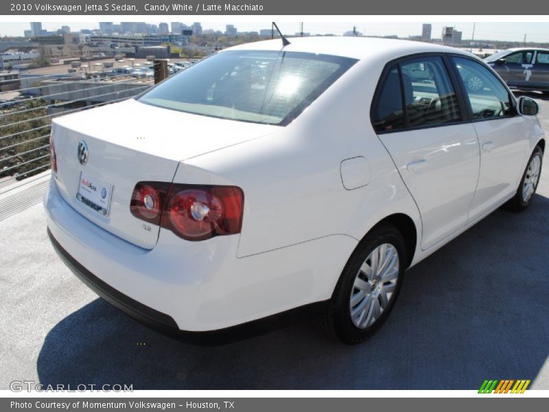 Candy White / Latte Macchiato 2010 Volkswagen Jetta S Sedan