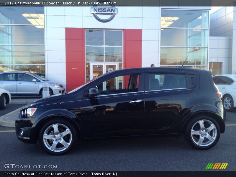 2012 Sonic LTZ Sedan Black