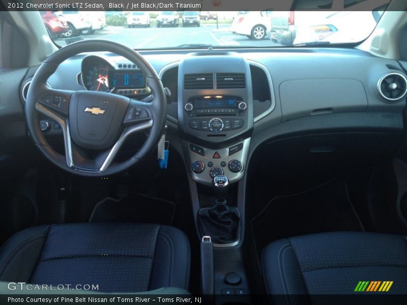 Dashboard of 2012 Sonic LTZ Sedan