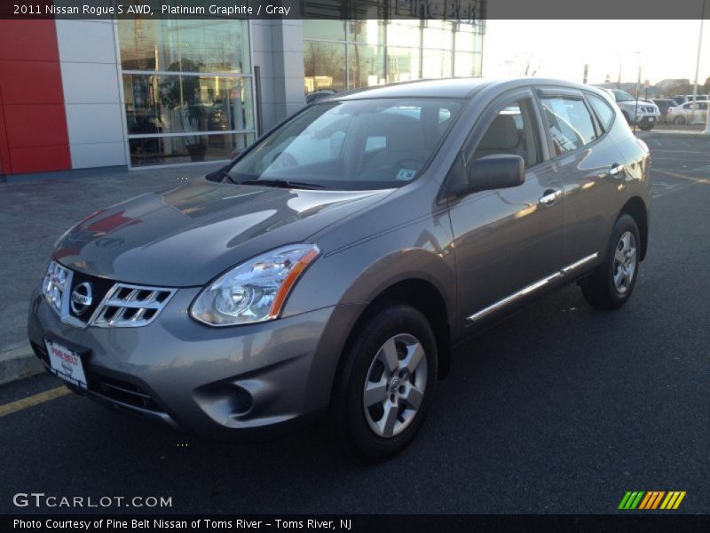 Platinum Graphite / Gray 2011 Nissan Rogue S AWD