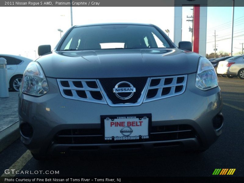 Platinum Graphite / Gray 2011 Nissan Rogue S AWD