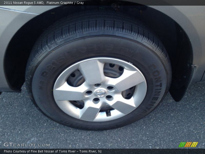 Platinum Graphite / Gray 2011 Nissan Rogue S AWD