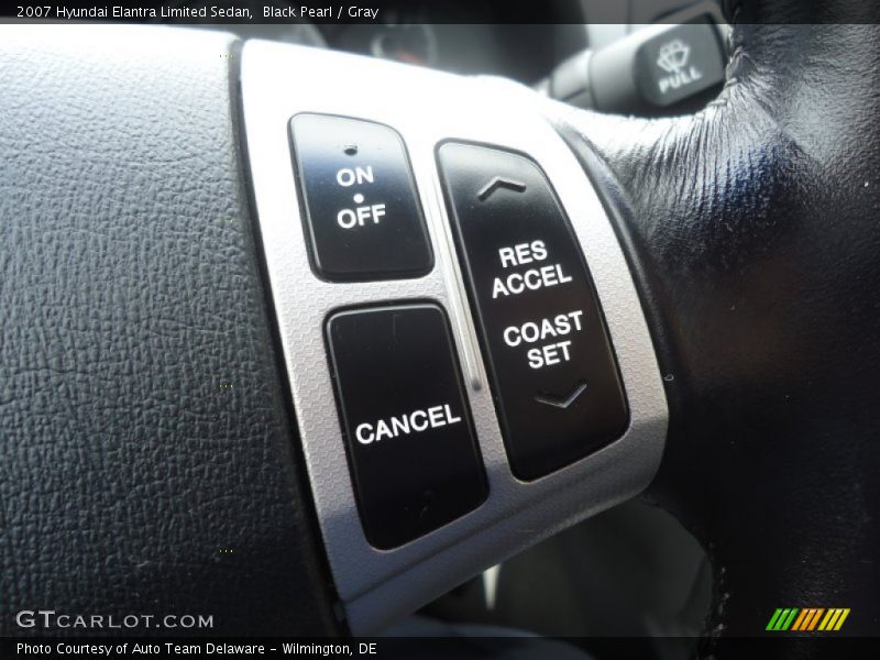 Controls of 2007 Elantra Limited Sedan
