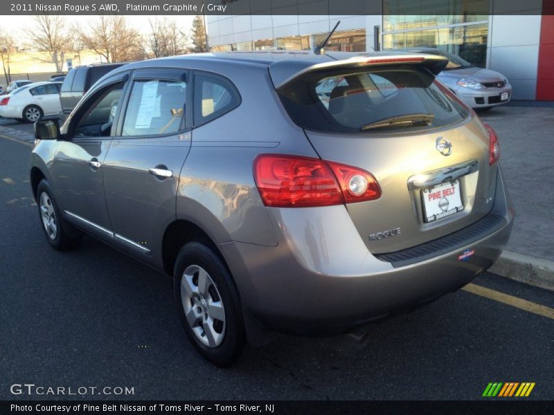Platinum Graphite / Gray 2011 Nissan Rogue S AWD
