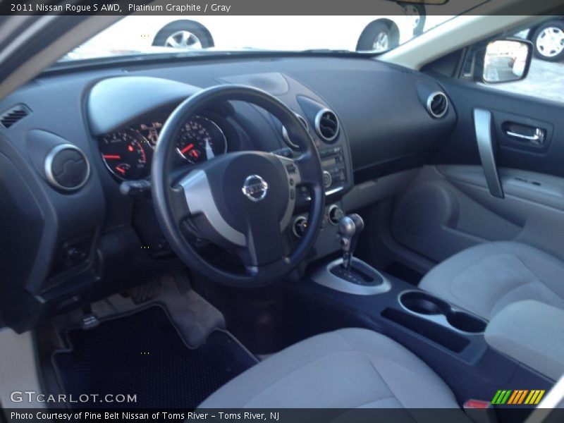 Platinum Graphite / Gray 2011 Nissan Rogue S AWD