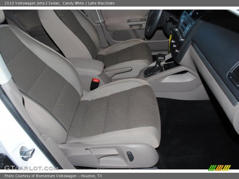 Candy White / Latte Macchiato 2010 Volkswagen Jetta S Sedan