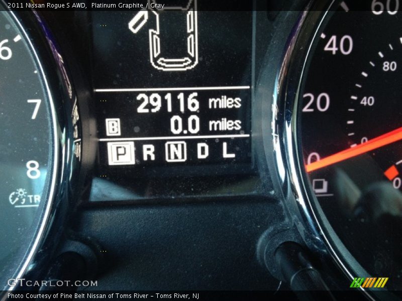 Platinum Graphite / Gray 2011 Nissan Rogue S AWD