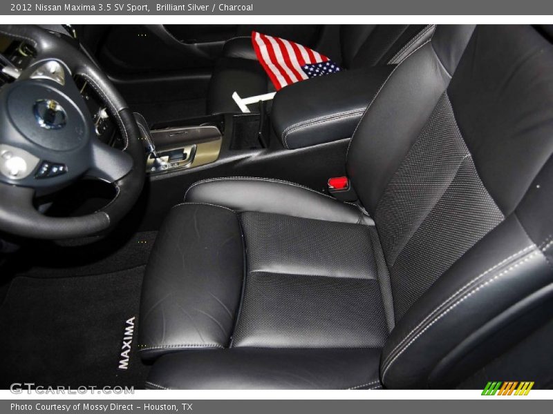 Brilliant Silver / Charcoal 2012 Nissan Maxima 3.5 SV Sport
