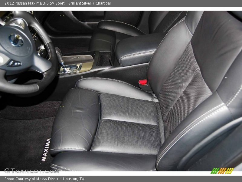 Brilliant Silver / Charcoal 2012 Nissan Maxima 3.5 SV Sport