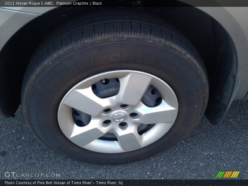 Platinum Graphite / Black 2011 Nissan Rogue S AWD