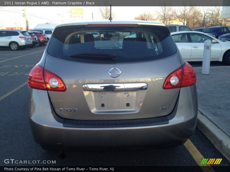 Platinum Graphite / Black 2011 Nissan Rogue S AWD