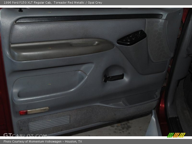 Toreador Red Metallic / Opal Grey 1996 Ford F150 XLT Regular Cab