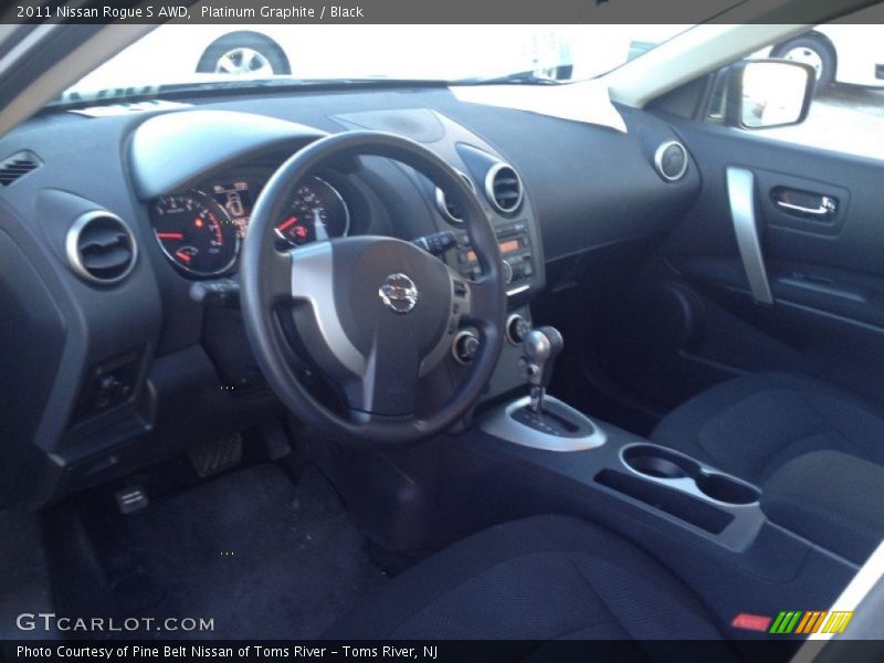 Platinum Graphite / Black 2011 Nissan Rogue S AWD