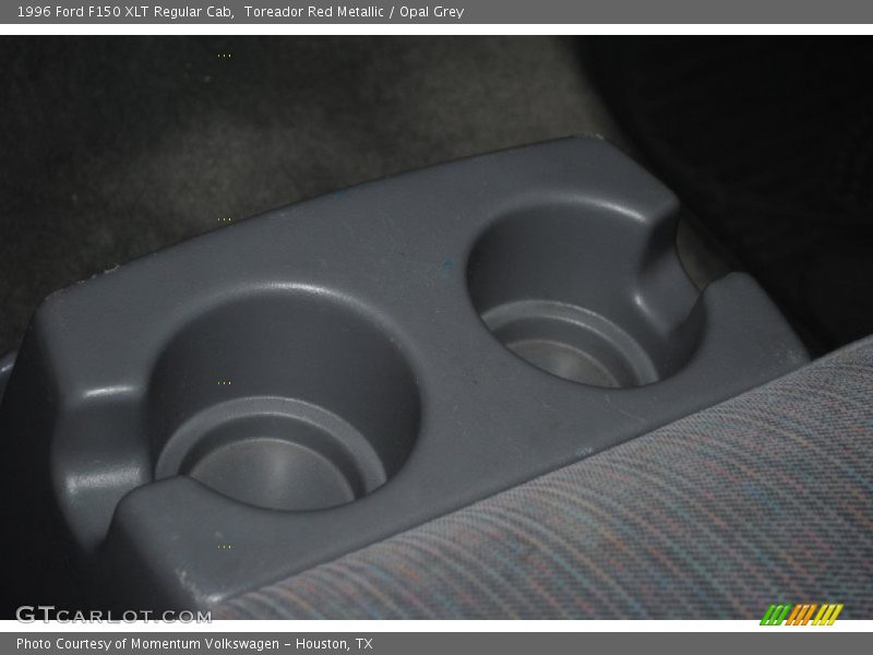 Toreador Red Metallic / Opal Grey 1996 Ford F150 XLT Regular Cab