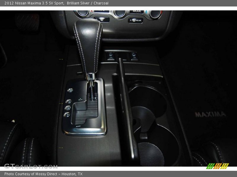 Brilliant Silver / Charcoal 2012 Nissan Maxima 3.5 SV Sport