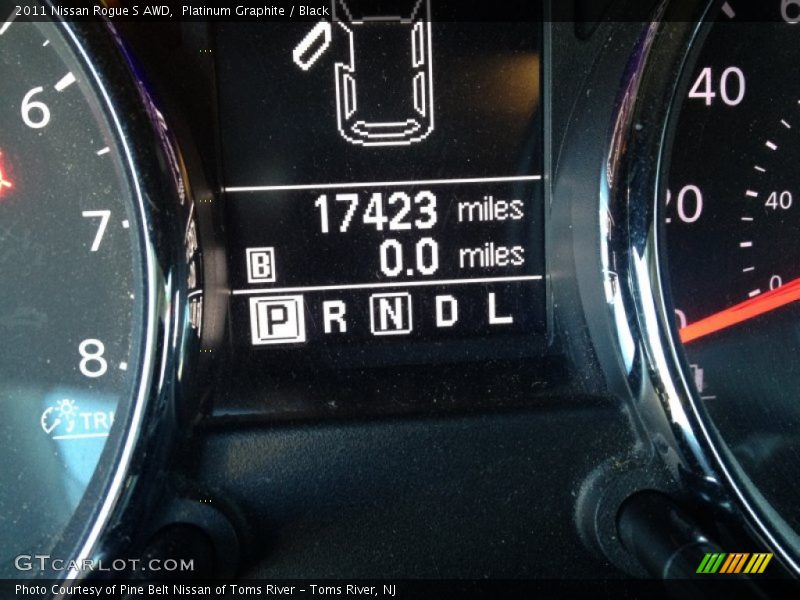 Platinum Graphite / Black 2011 Nissan Rogue S AWD